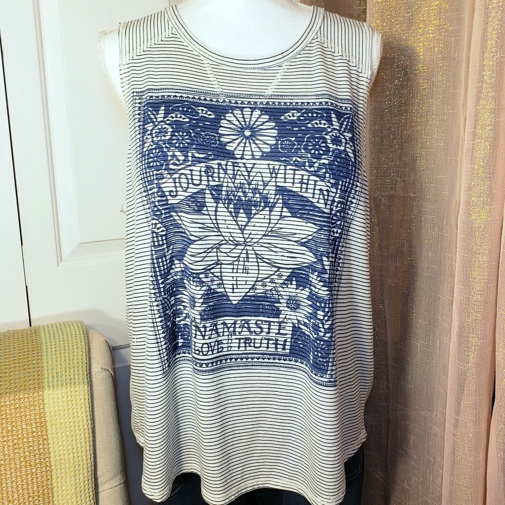 Lucky Brand 'Journey Within' Tank, XL